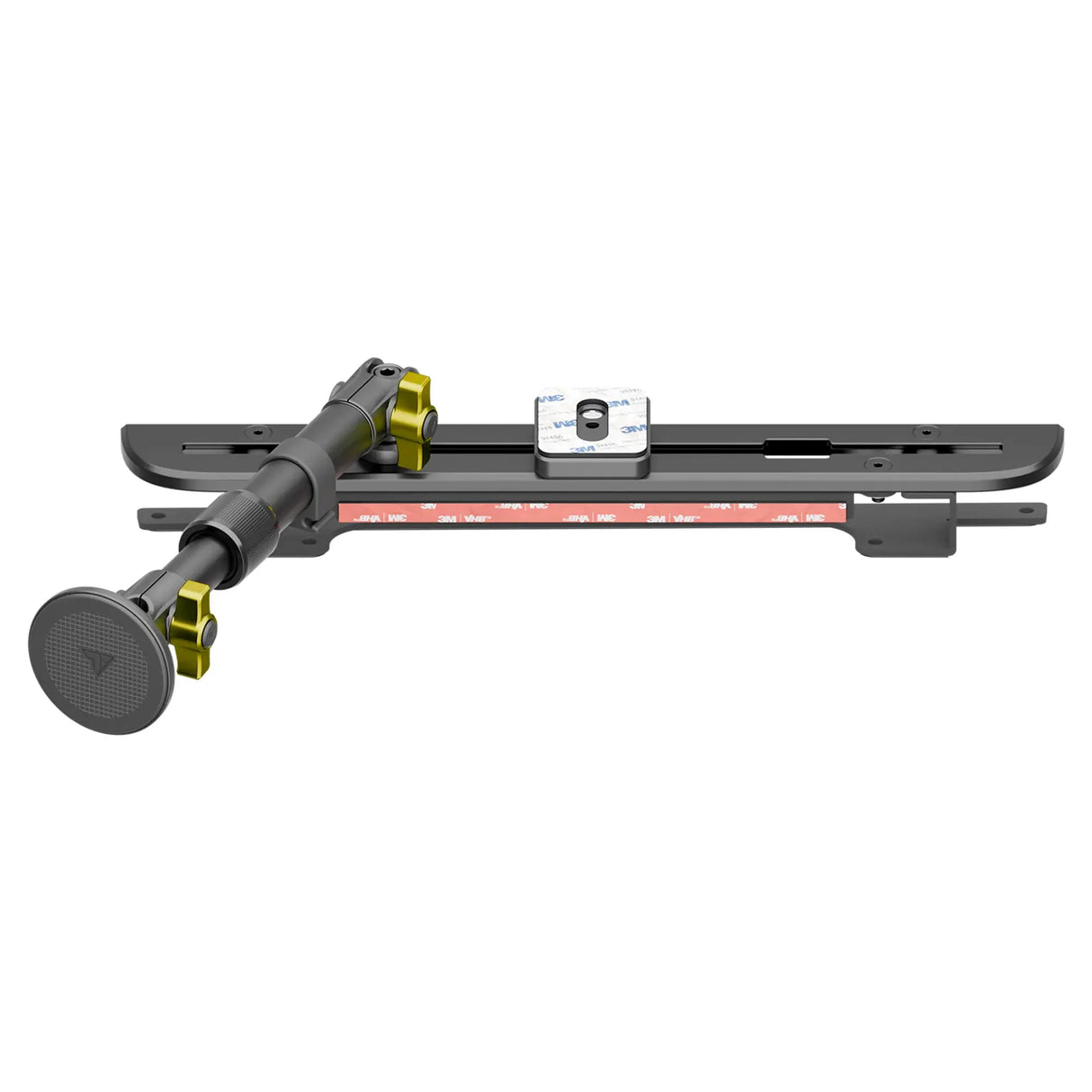 2024+ Ford F-150 (See Compatibility Info For Specific Year/Trim Fitment Details) Tackform Slim Track Dash Bracket With MagSafe Phone Mount and Magnetic Radar Detector Holder | Telescoping Arm
