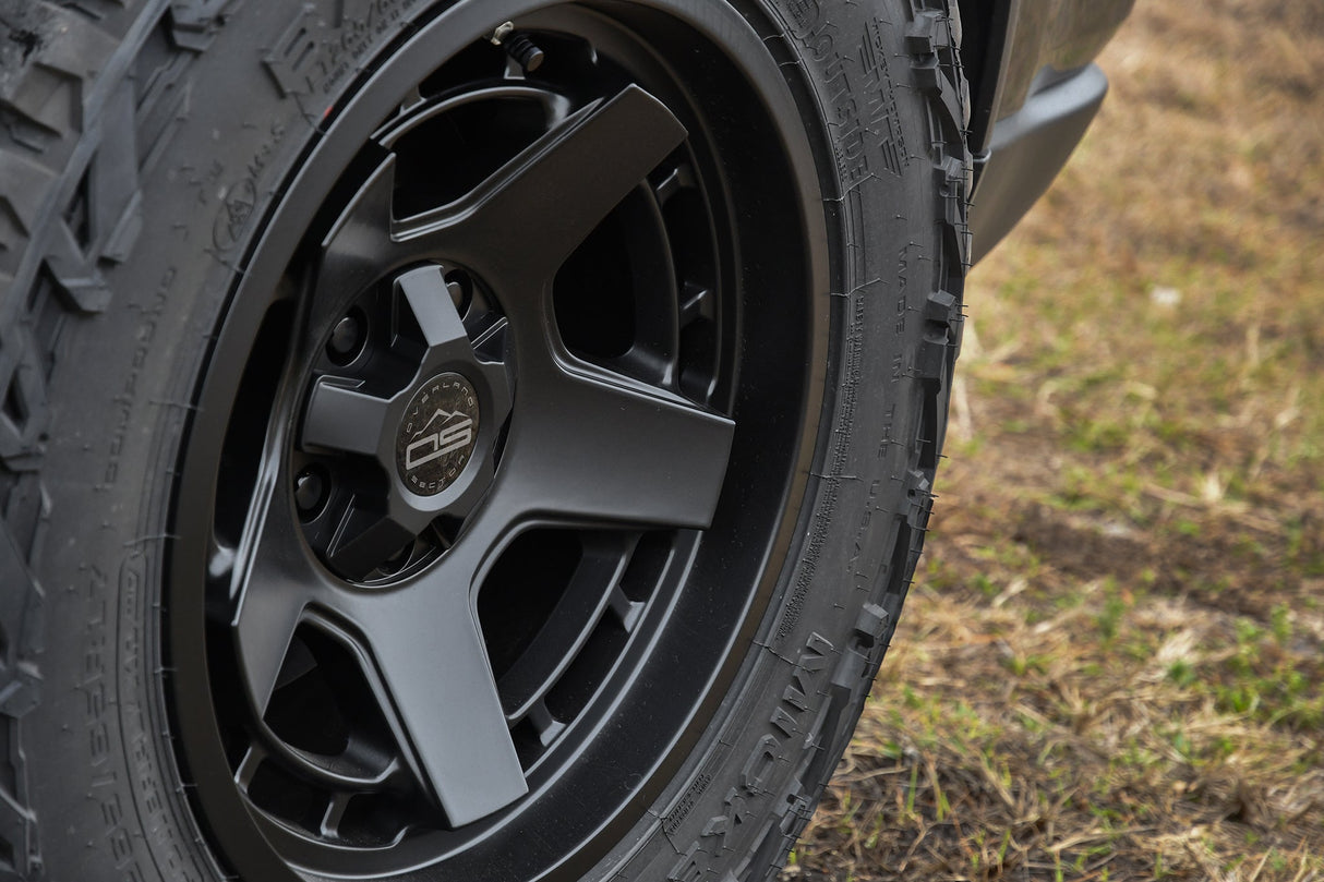 Overland Sector Atlas 17x9 -12 6x135/6x139.7mm 106.2mm Satin Black