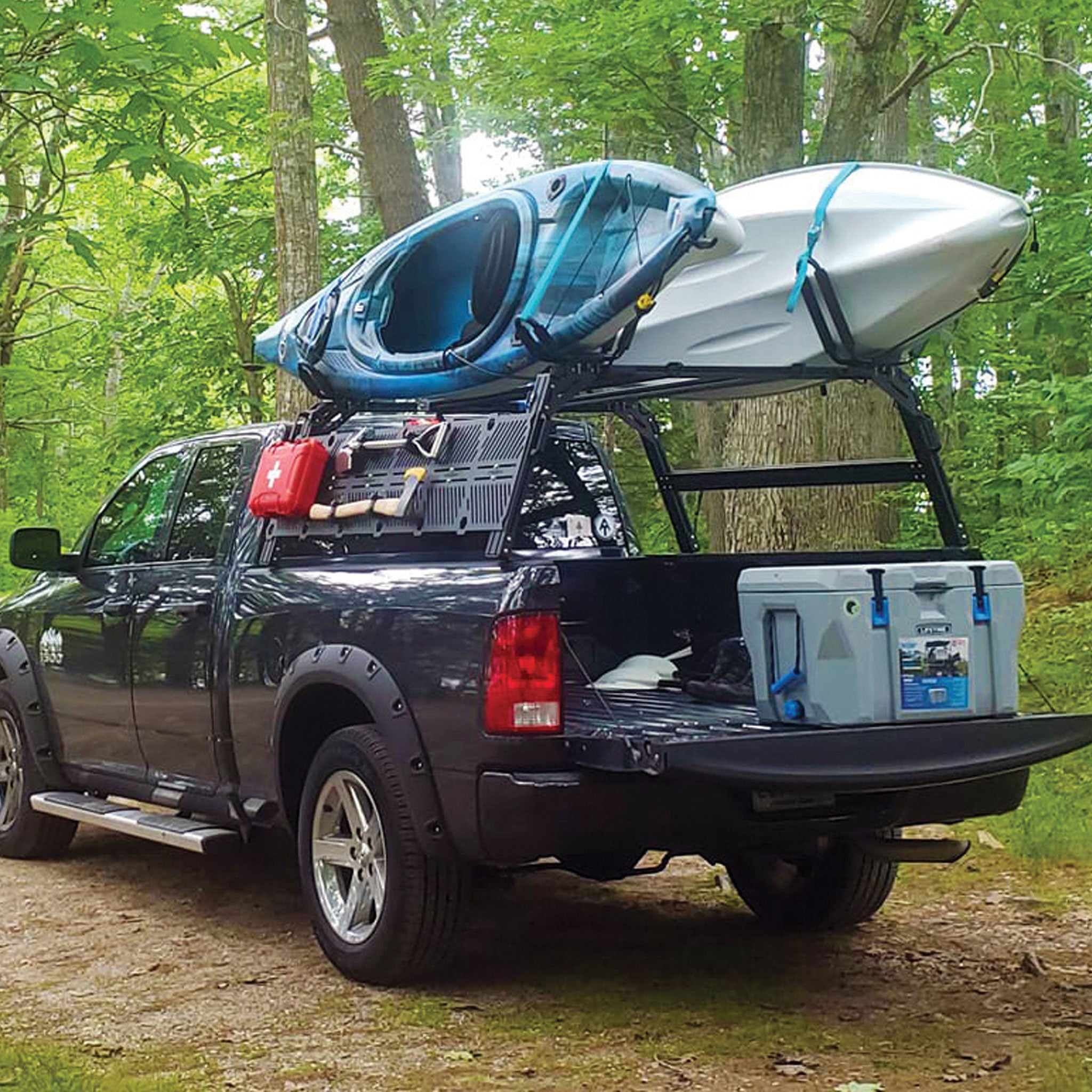 XTR1 Build-Your-Own Bed Rack - Dodge/Ram 1500 Straight Bed