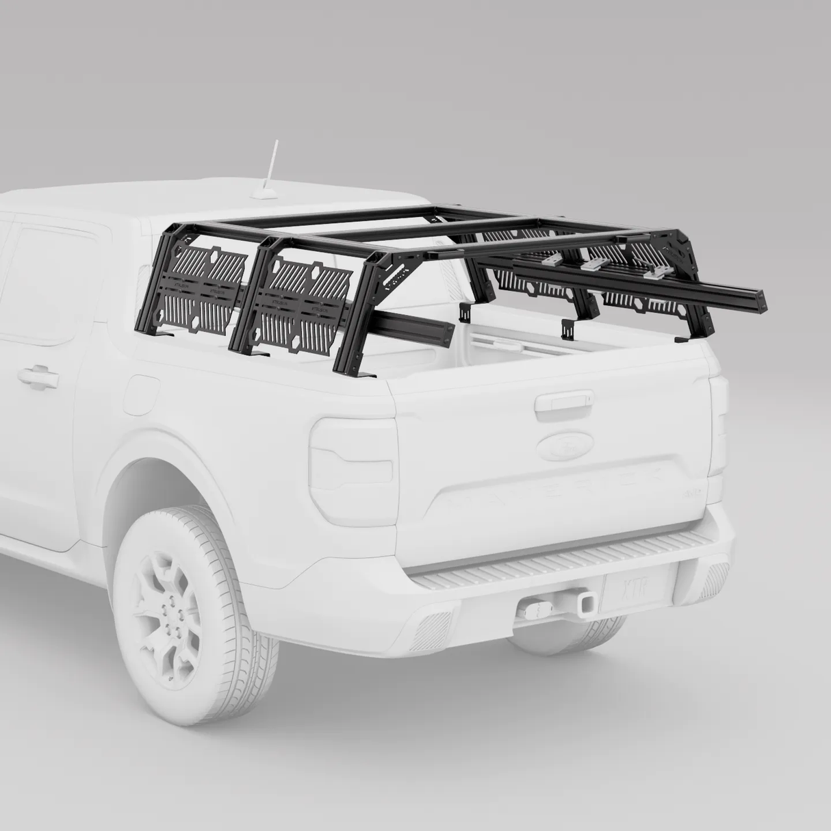 Ford Maverick Bed Rack | XTR3 Popular Builds + MOLLE Packages – View 8 | Xtrusion Overland