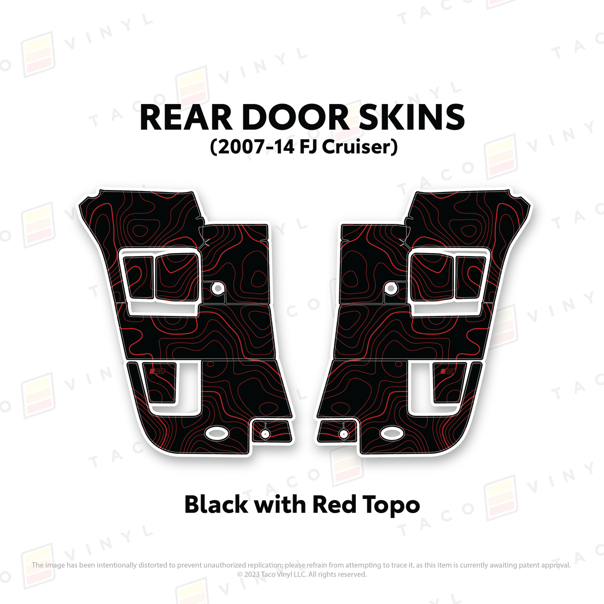 FJ Cruiser Door Skins