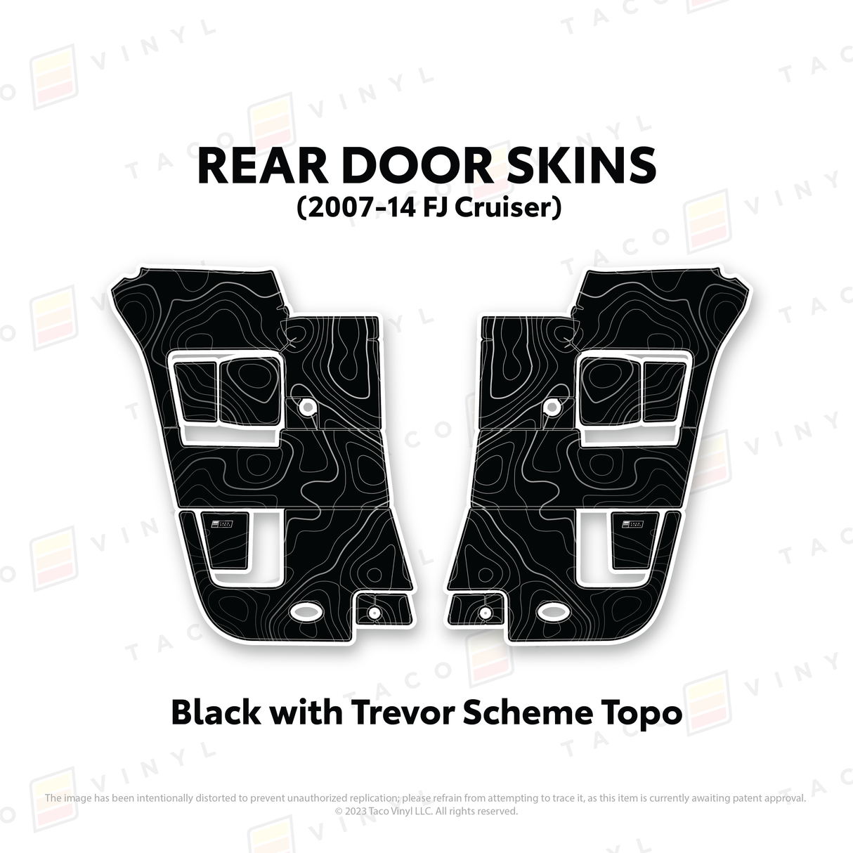 FJ Cruiser Door Skins