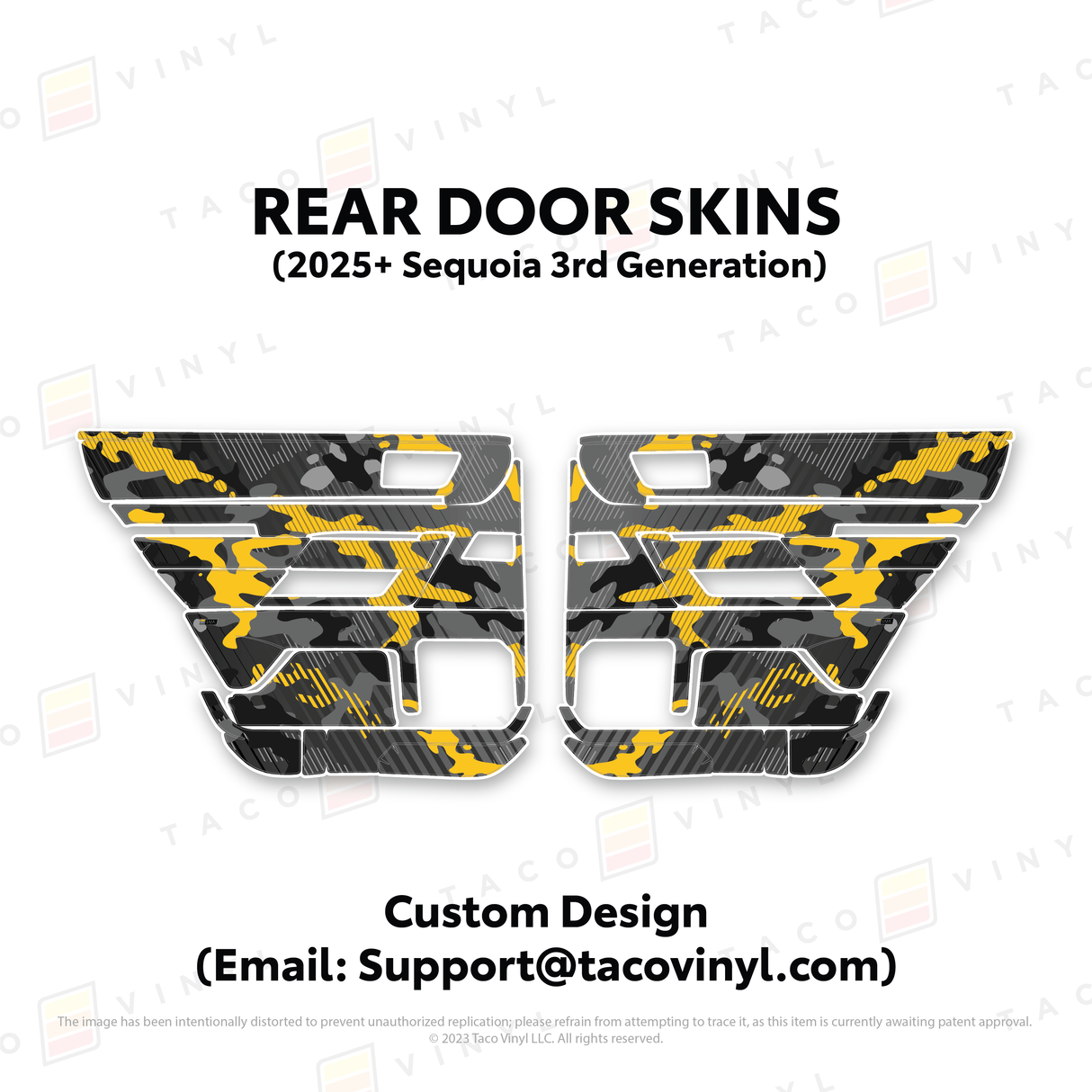 2023+ Sequoia Door Skins