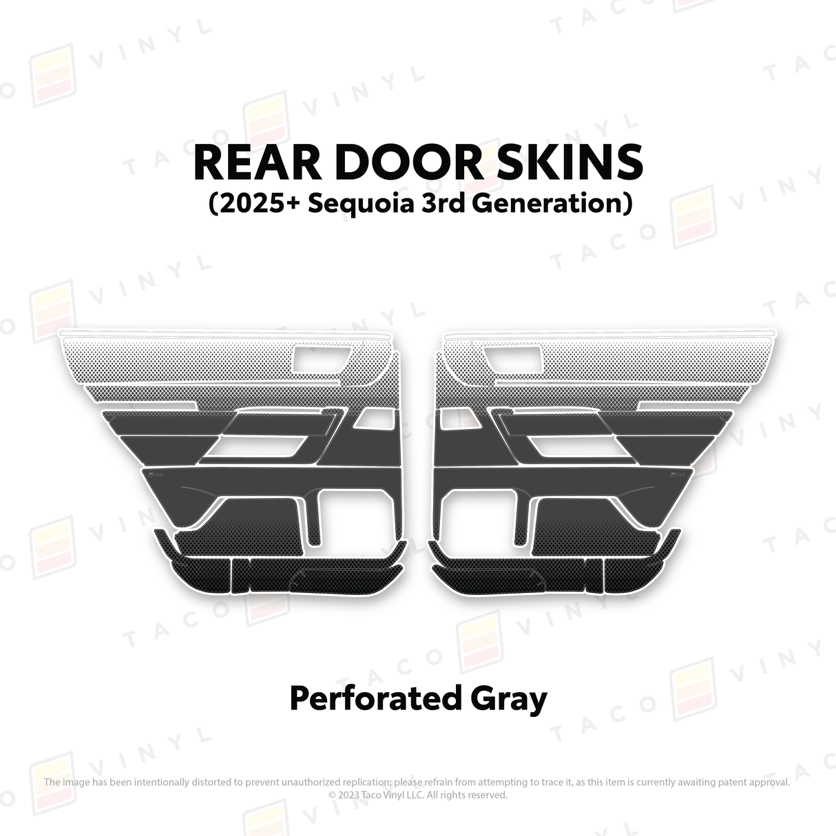 2023+ Sequoia Door Skins