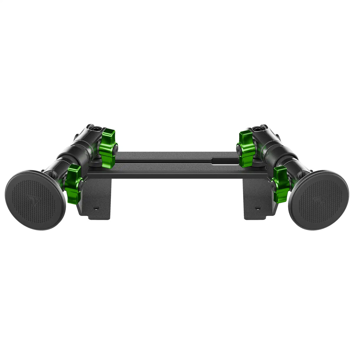 ‘15-‘20 Ford F-150, ‘17-‘22 Super Duty, ‘18-‘21 Expedition (See Compatibility Info For Year/Trim Details) Tackform Slim Track Dash Bracket With Dual MagSafe Phone Mounts
