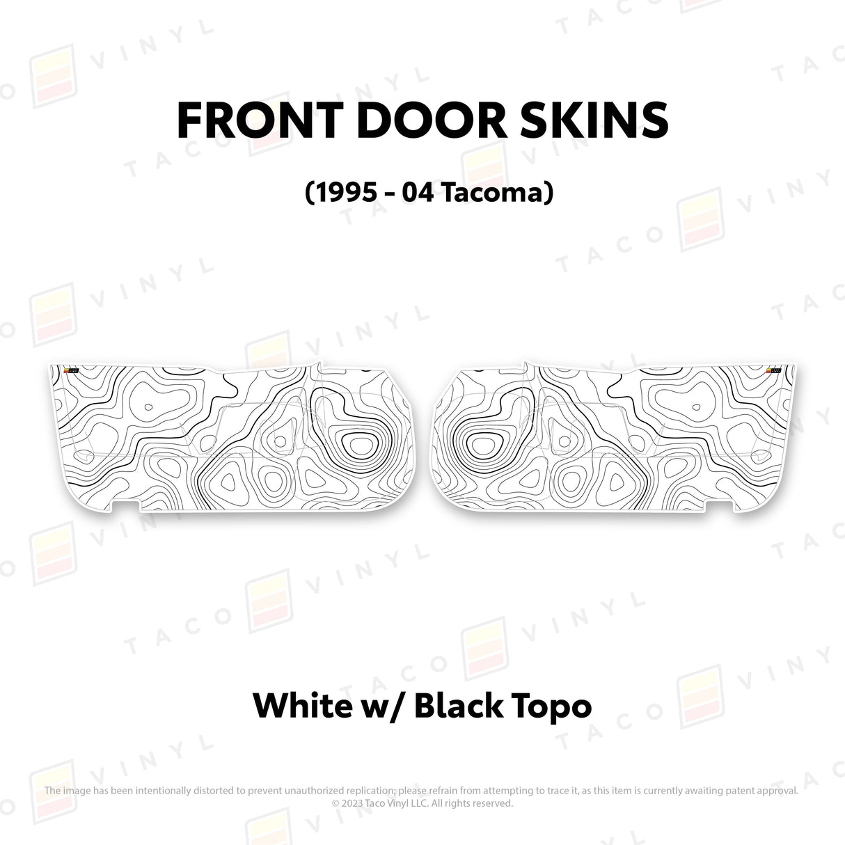 2010-24 4Runner Door Skins (Lower Section)