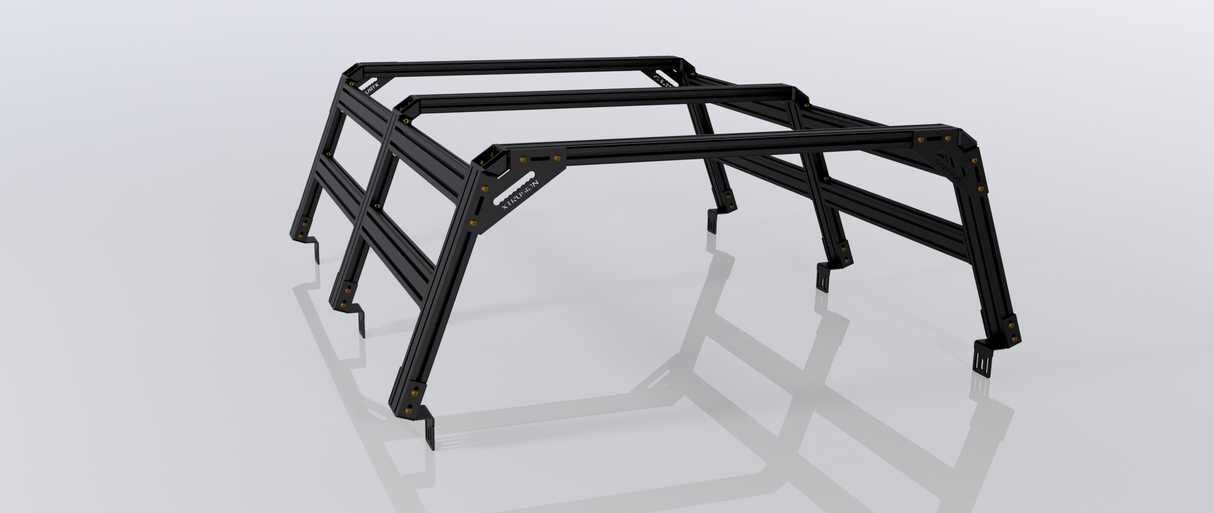 Ford Ranger Bed Rack | XTR3 Popular Builds + MOLLE Packages