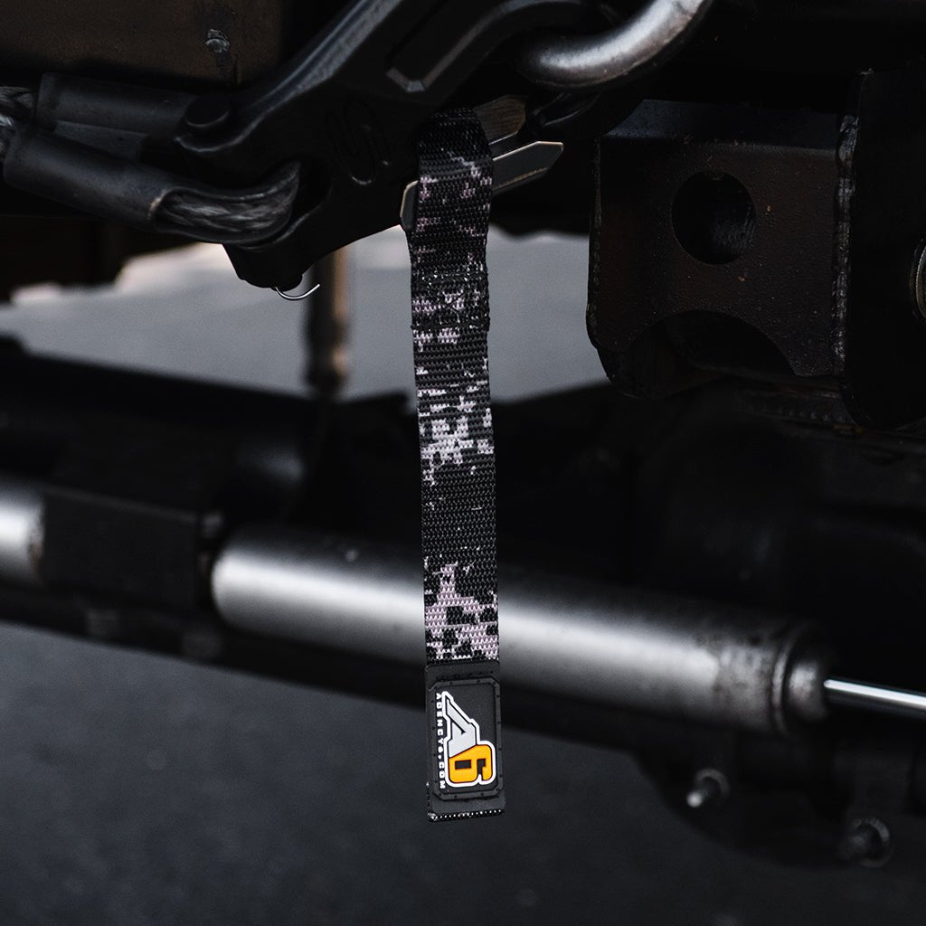A6™ WINCH HOOK Pull Strap - 1 inch wide - Xtrusion Overland
