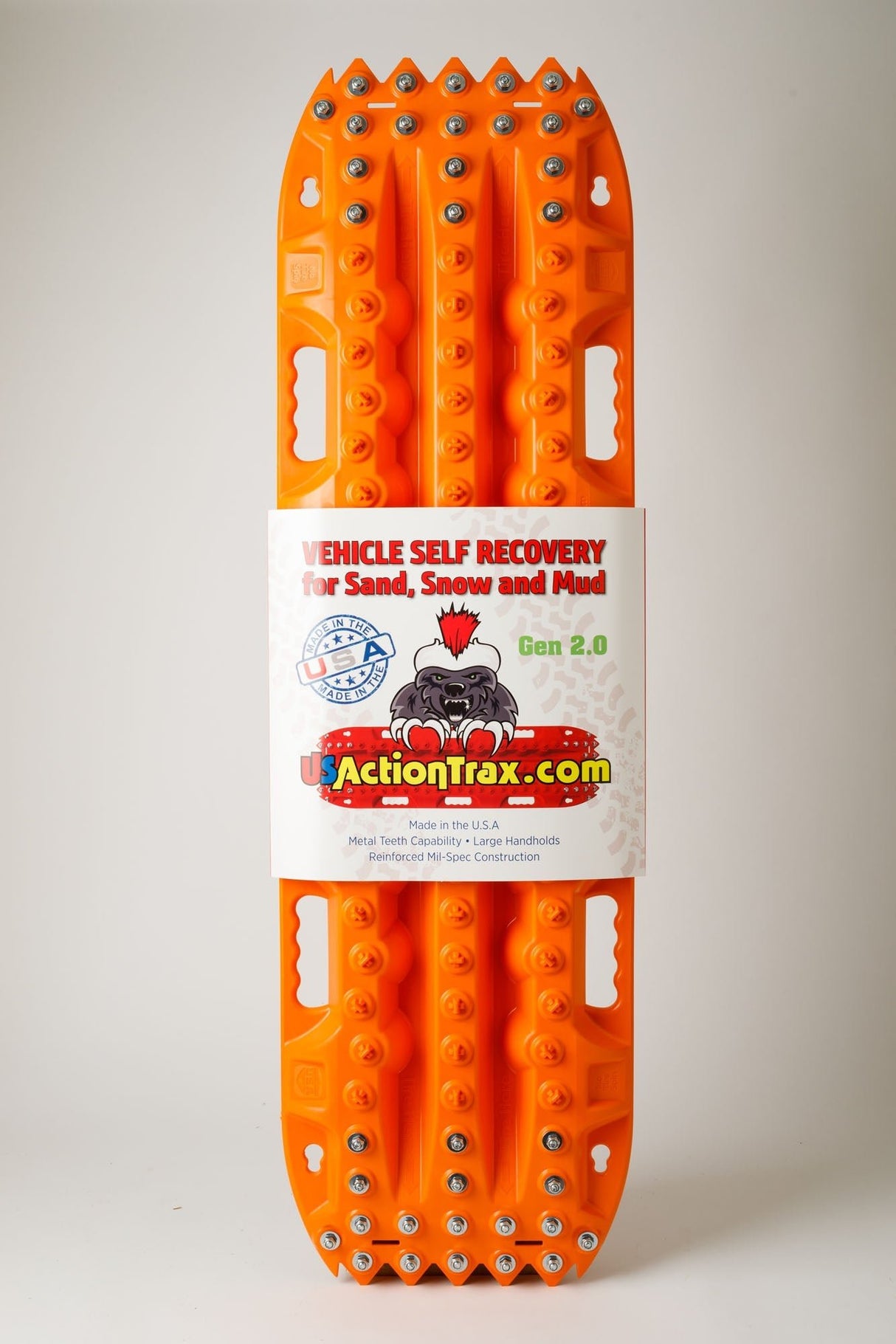 ActionTrax Metal Teeth Recovery Boards Blue (Pair) - Extreme Traction Mats - Xtrusion Overland