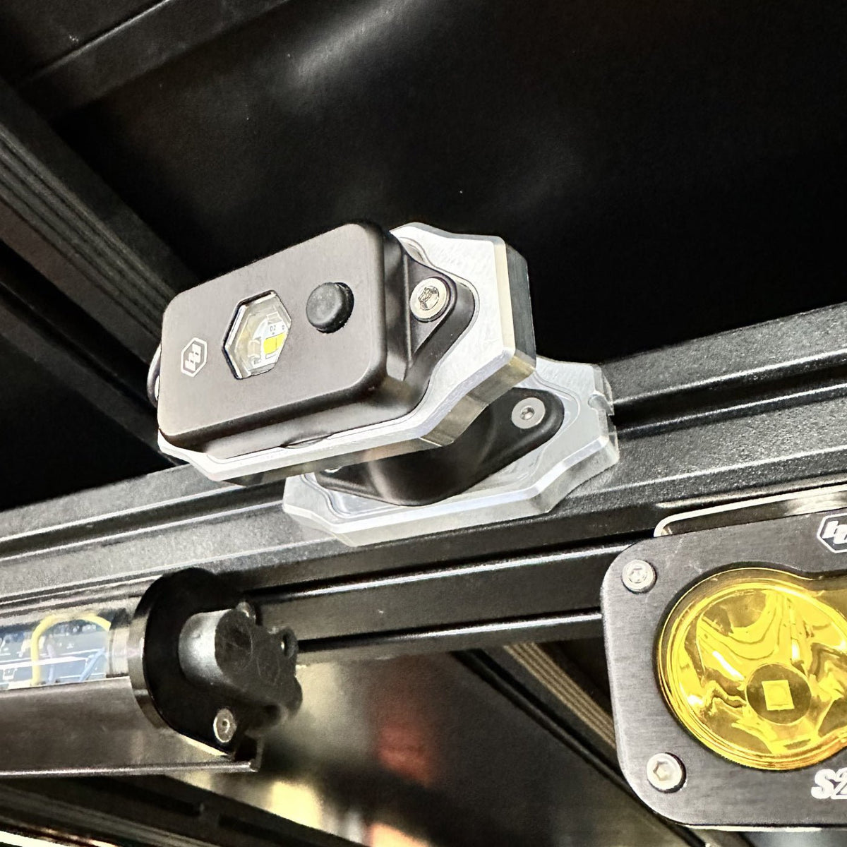 Adjustable Swivel Light Mount - For Baja Designs Rock/Dome Light - Xtrusion Overland