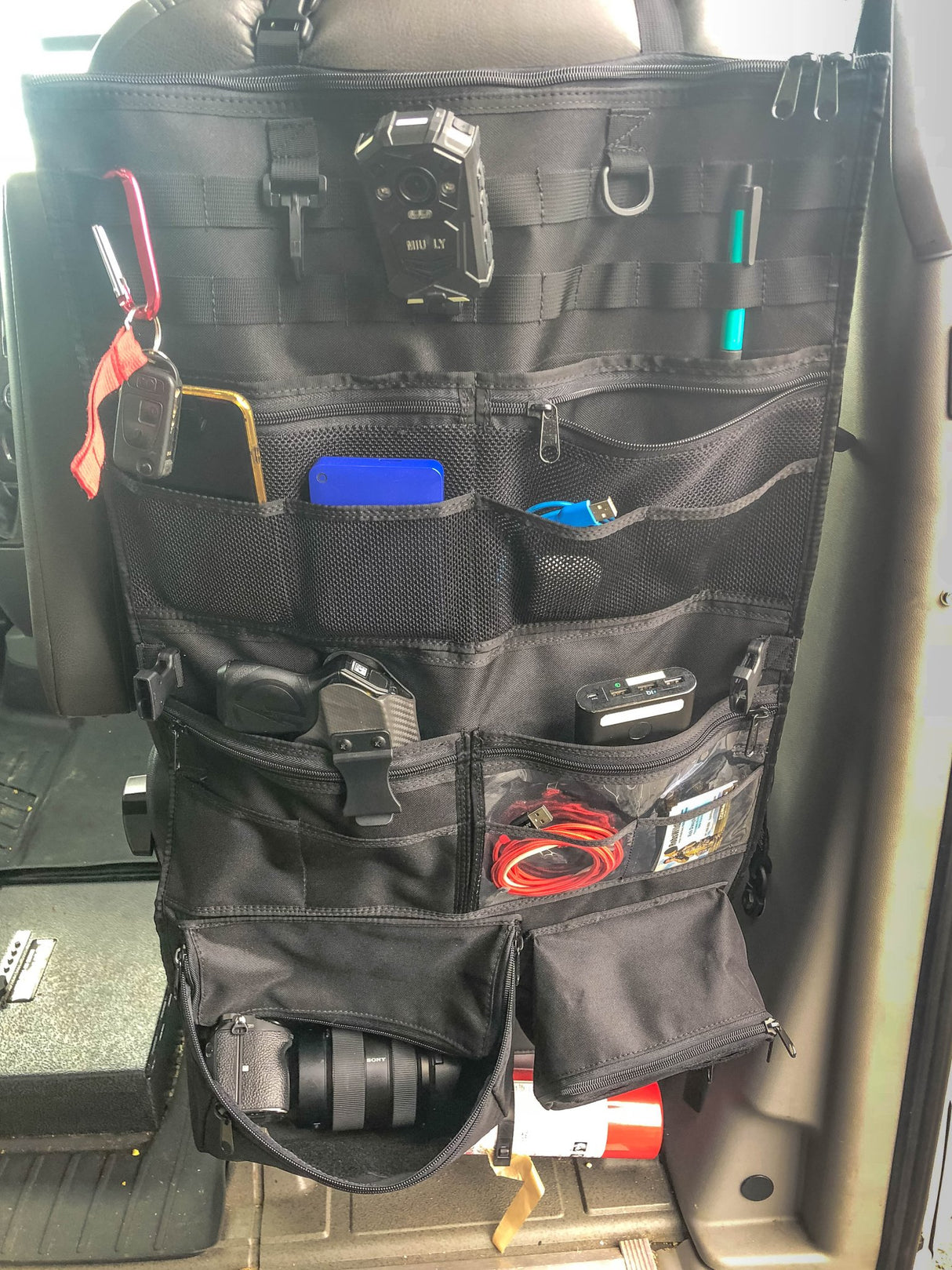 Adventure Ready 1 Seat Organizer - Xtrusion Overland