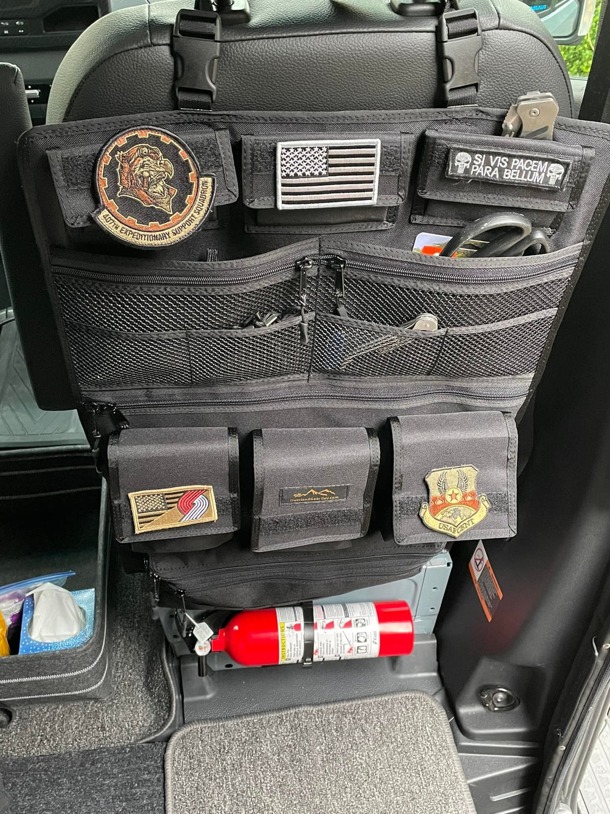 Adventure Ready 2 Seat Organizer - Xtrusion Overland