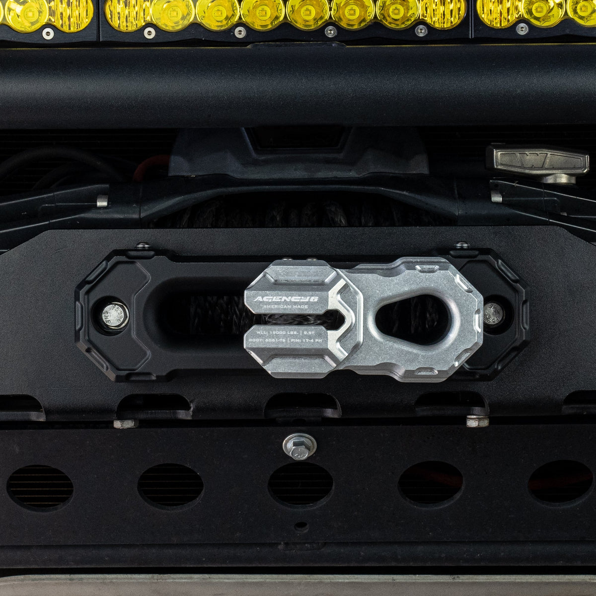 Agency 6 Billet Winch Shackle - Xtrusion Overland