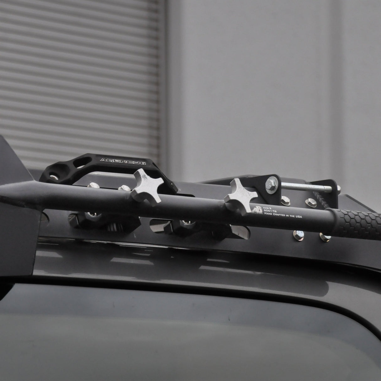 Agency 6™ LONG SHOVEL - POWDER COAT BLACK - Xtrusion Overland