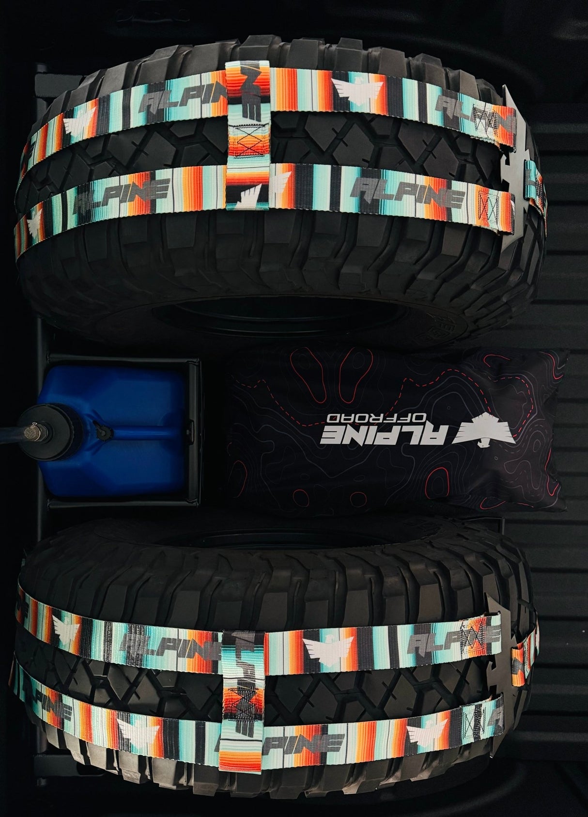 Alpine Double Eagle Straps- PACIFICO SERAPE (single strap) - Xtrusion Overland