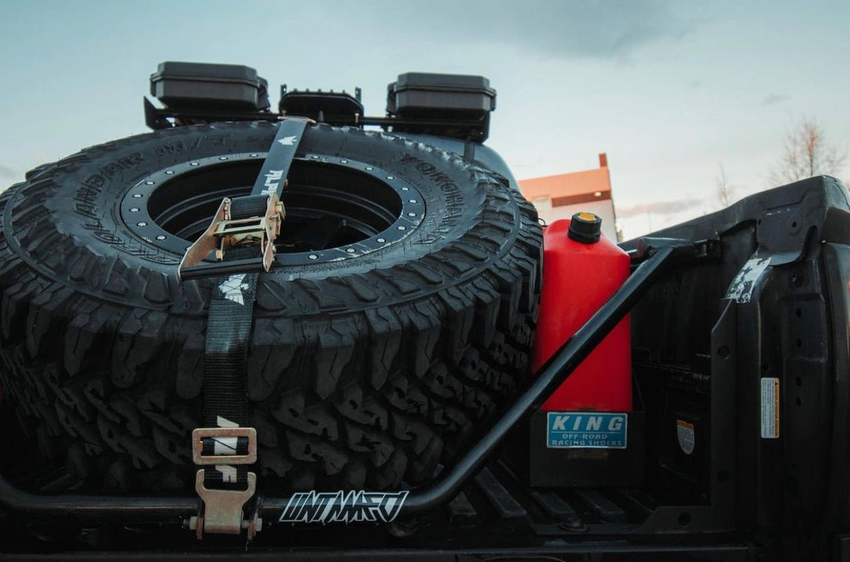 Alpine Trooper Tire Tie Down (Single Strap) - Xtrusion Overland