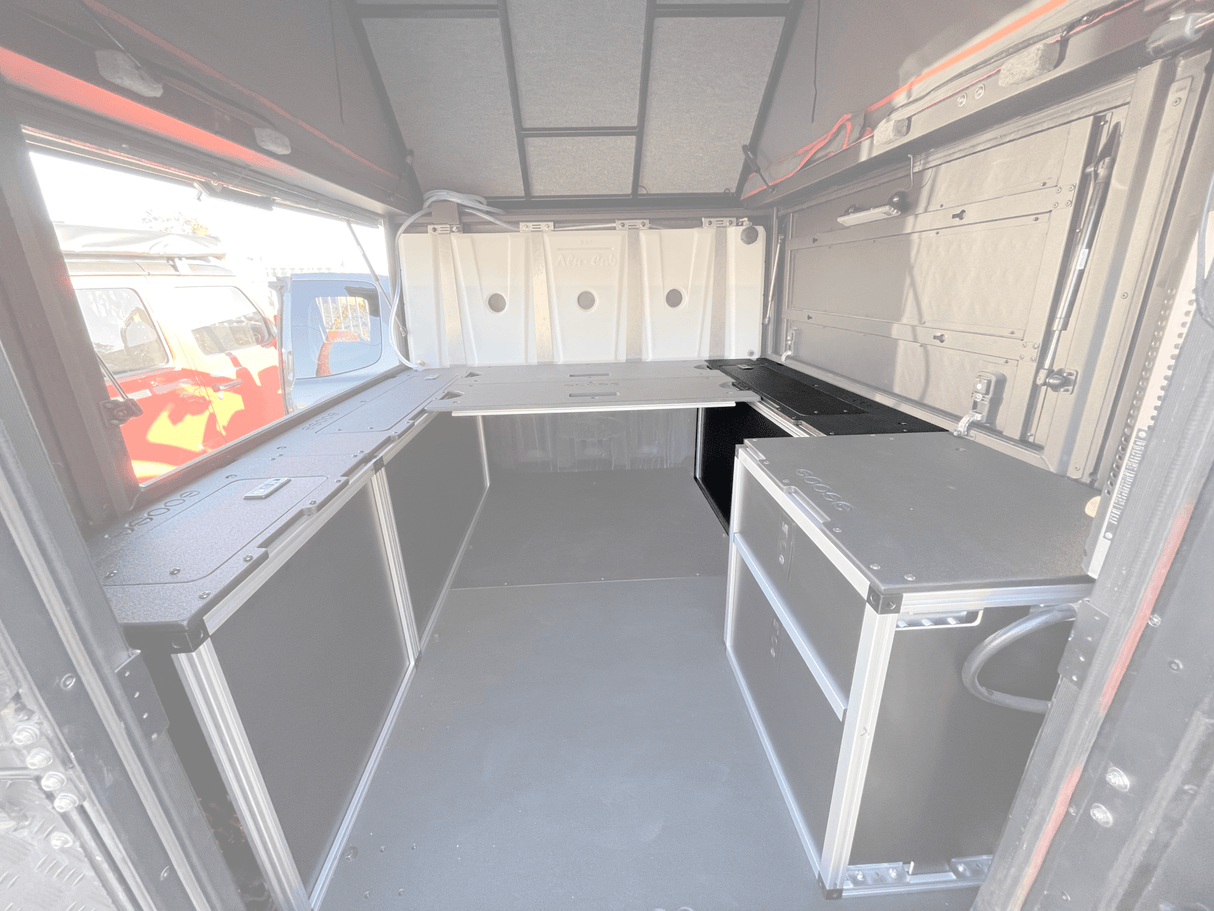 Alu - Cab Canopy Camper V2 - Ford Ranger 2019 - 2023 4th Gen. - Front Utility Module - 6' Bed - Xtrusion Overland