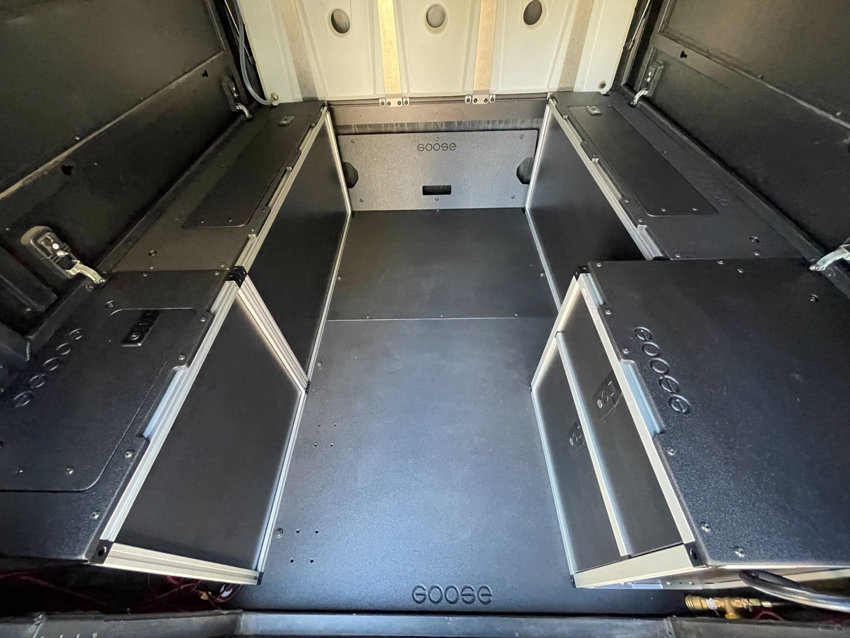 Alu - Cab Canopy Camper V2 - Toyota Tacoma 2005 - Present 2nd & 3rd Gen. - Front Utility Module - 6' Bed - Xtrusion Overland