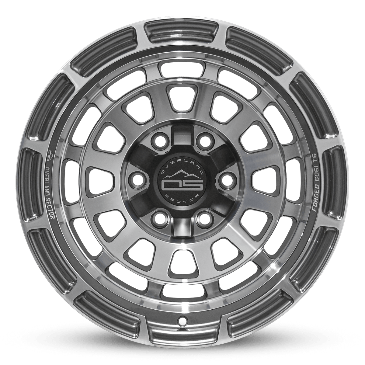 Badlander Gloss Gunmetal Machined (FORGED) - Xtrusion Overland