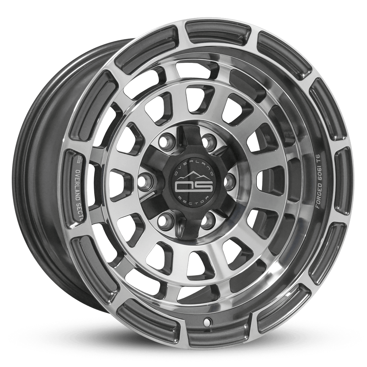 Badlander Gloss Gunmetal Machined (FORGED) - Xtrusion Overland