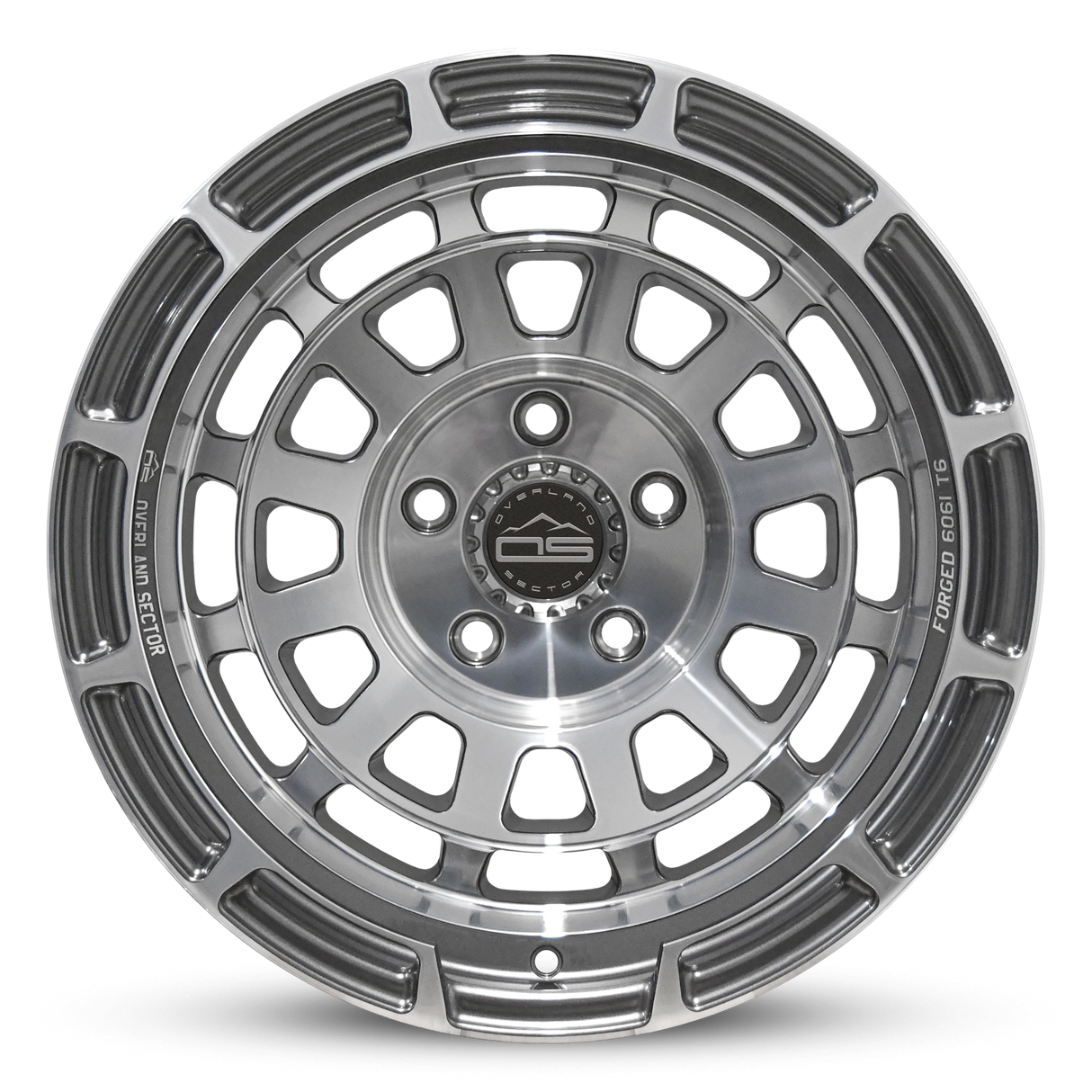 Badlander Gloss Gunmetal Machined (FORGED)