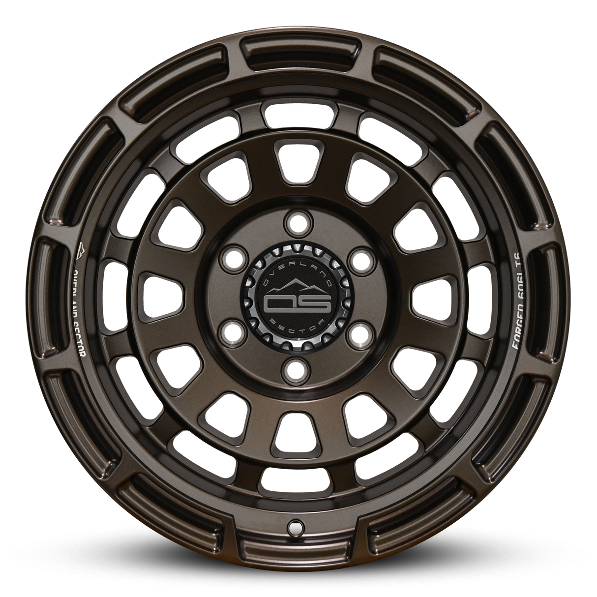 Overland Sector Badlander Forged 17x9 -35 6x139.7mm 106.1mm All Satin Mocha Bronze