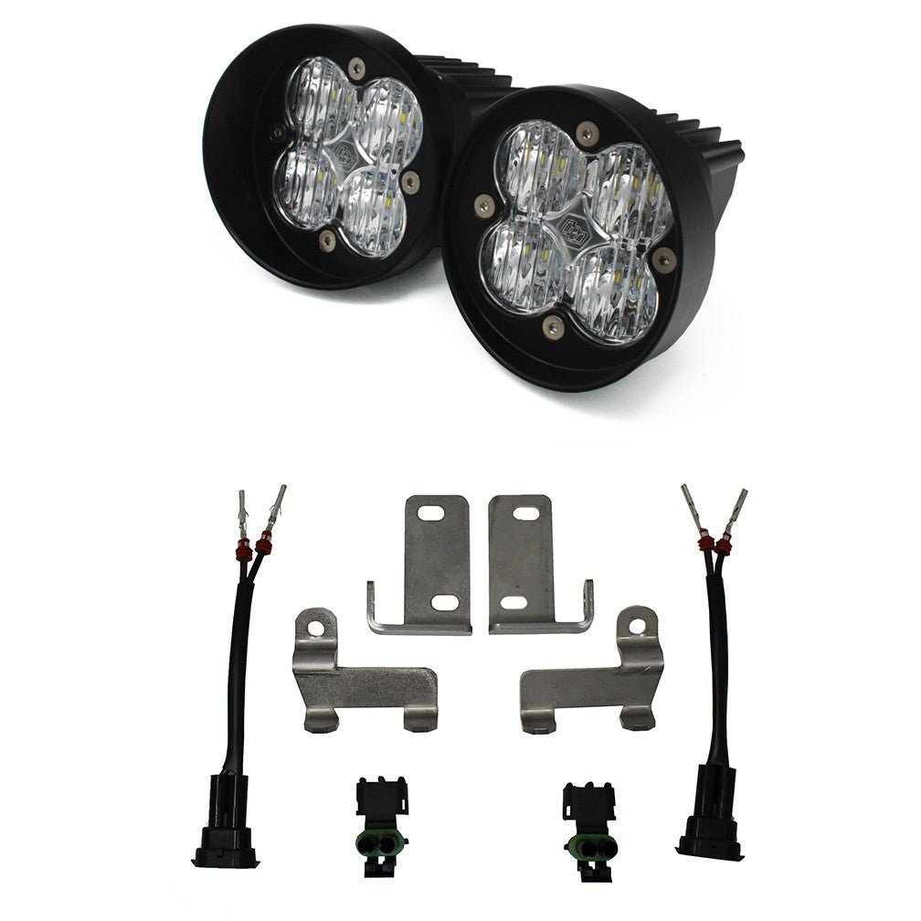 Baja Designs Toyota Squadron-R Sport Fog Pocket Light Kit - Toyota 2010-23 4Runner; 2012-23 Tacoma; 2014-21 Tundra - Xtrusion Overland