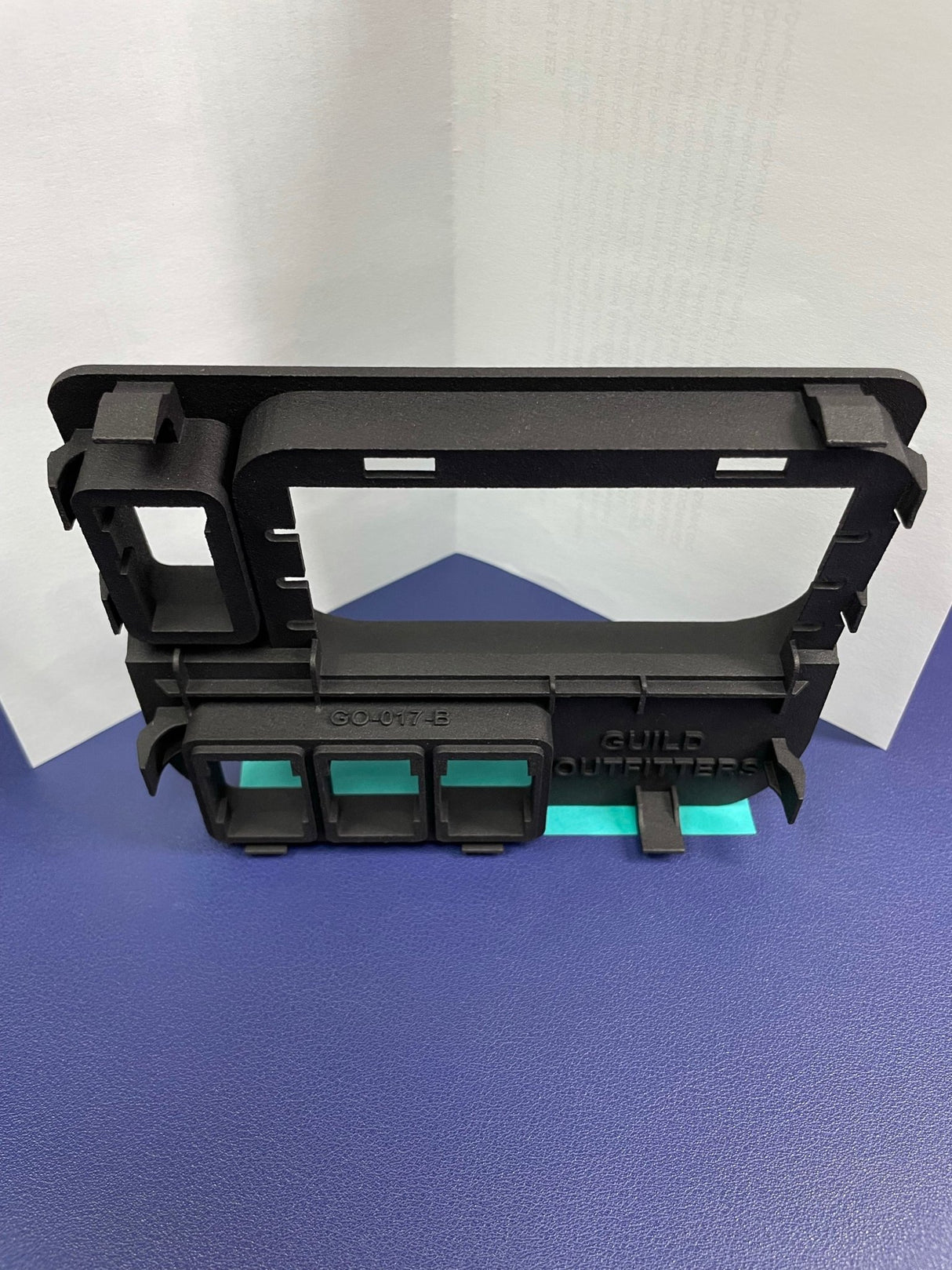 Base Panel for 1 Tall and 3 Short Switch Locations (Tacoma Access Cab) - Xtrusion Overland