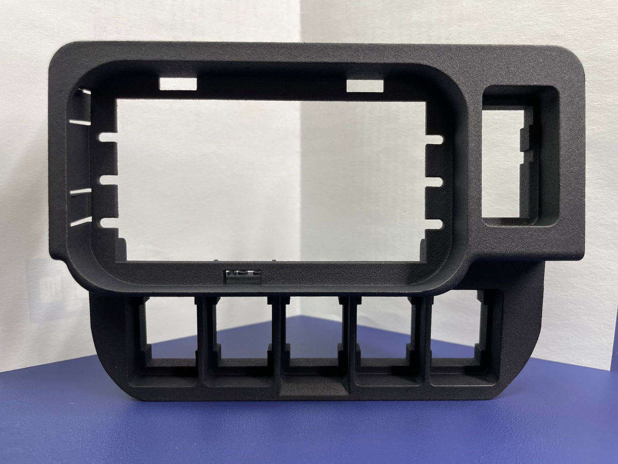 Base Panel for 1 Tall and 5 Short Switch Locations (Tacoma Access Cab) - Xtrusion Overland