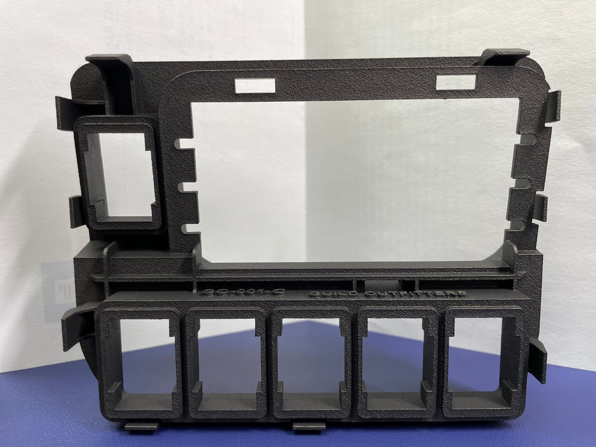 Base Panel for 6 Short Switch Locations (Tacoma Access Cab) - Xtrusion Overland
