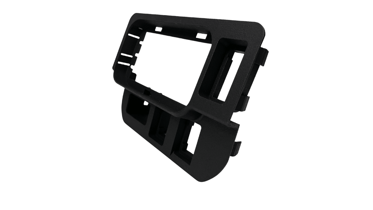 Base Switch Panel for 1 Tall and 2 Short Switch Locations (Tacoma Double Cab) - Xtrusion Overland