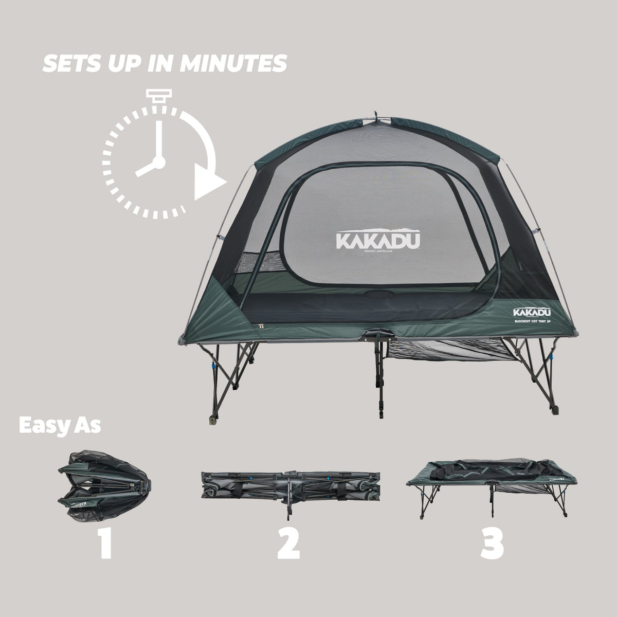 BlockOut® Cot Tent 2P - Xtrusion Overland