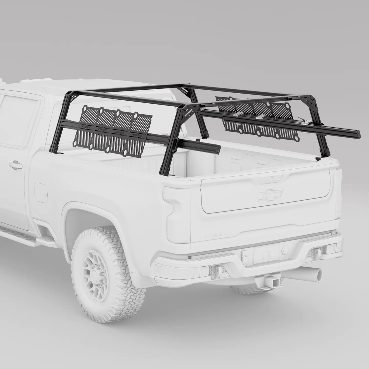 XTR1 Bed Rack for Chevrolet Silverado & GMC Sierra 2500HD / 3500HD – View 10 | Xtrusion Overland