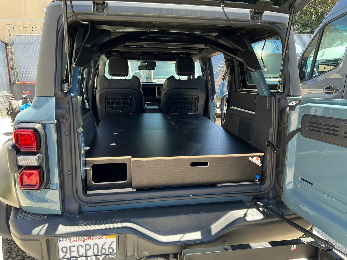 Bronco | Drawer Storage System & Bed Platform | 2021+ Ford Bronco 4-Door - Xtrusion Overland