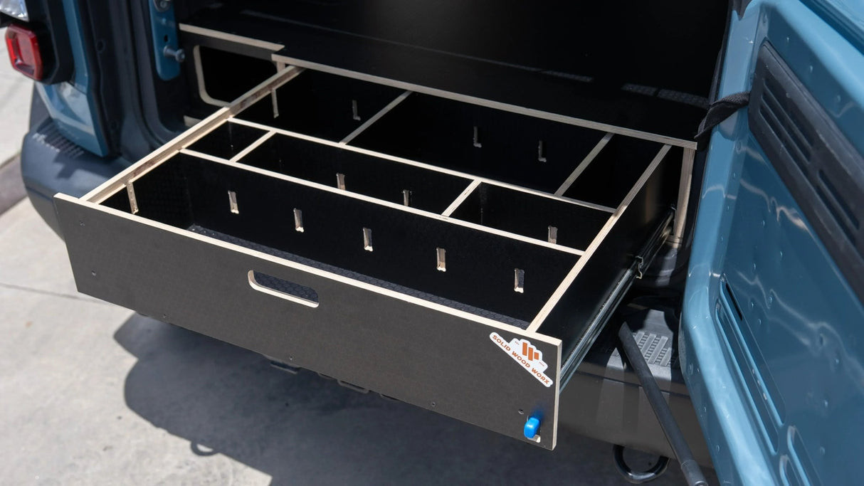 Bronco | Drawer Storage System & Bed Platform | 2021+ Ford Bronco 4-Door - Xtrusion Overland