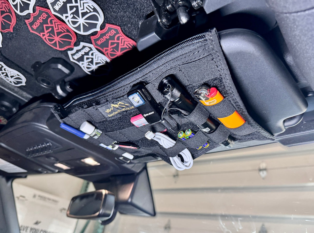 Bronco MOLLE Visor Organizer - Ford Bronco Visor - Xtrusion Overland