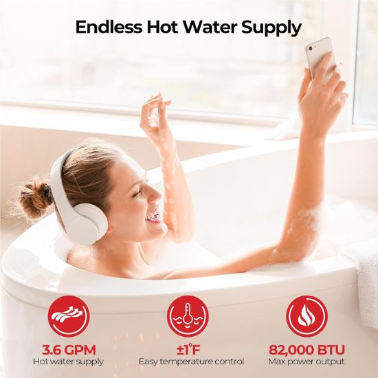 Camplux Climatech 3 Indoor Gas Tankless Water Heater 82,000 BTU - Xtrusion Overland
