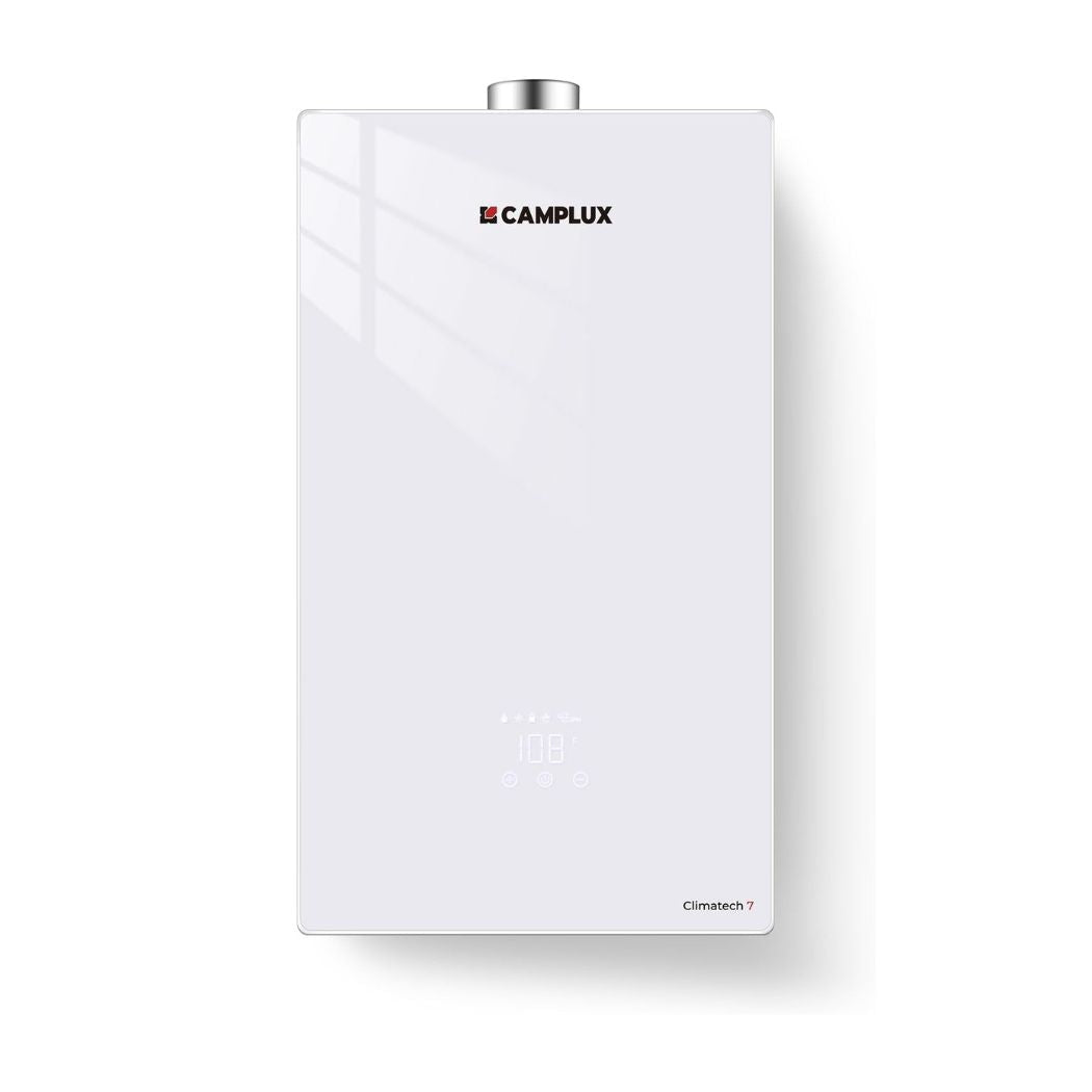 Camplux Instant Indoor Tankless Gas Water Heater 3.60 GPM | White - Xtrusion Overland