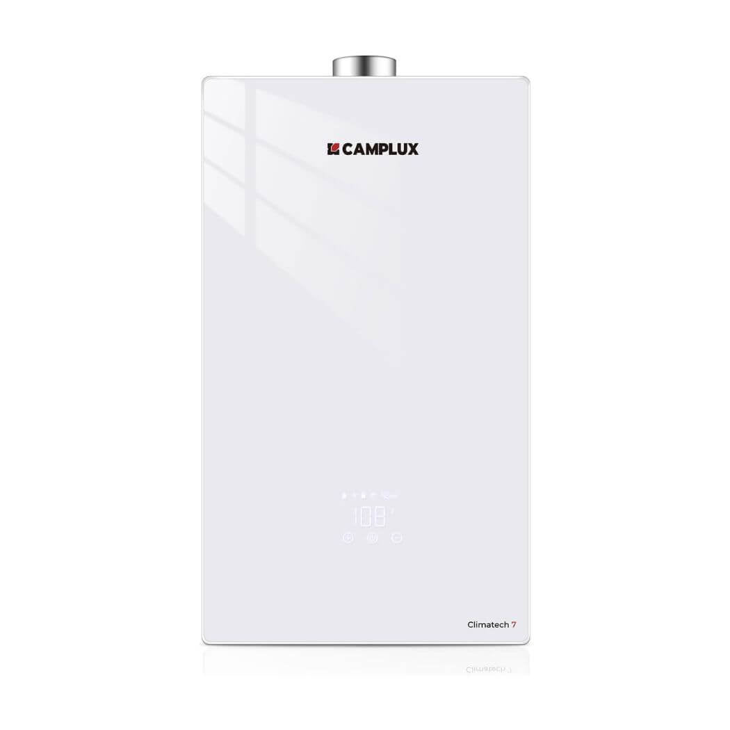 Camplux Instant Indoor Tankless Gas Water Heater 4.22 GPM | White - Xtrusion Overland