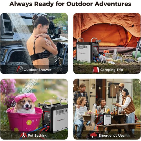 Camplux Nano 3 Ultra Portable Propane Hot Water System - Xtrusion Overland