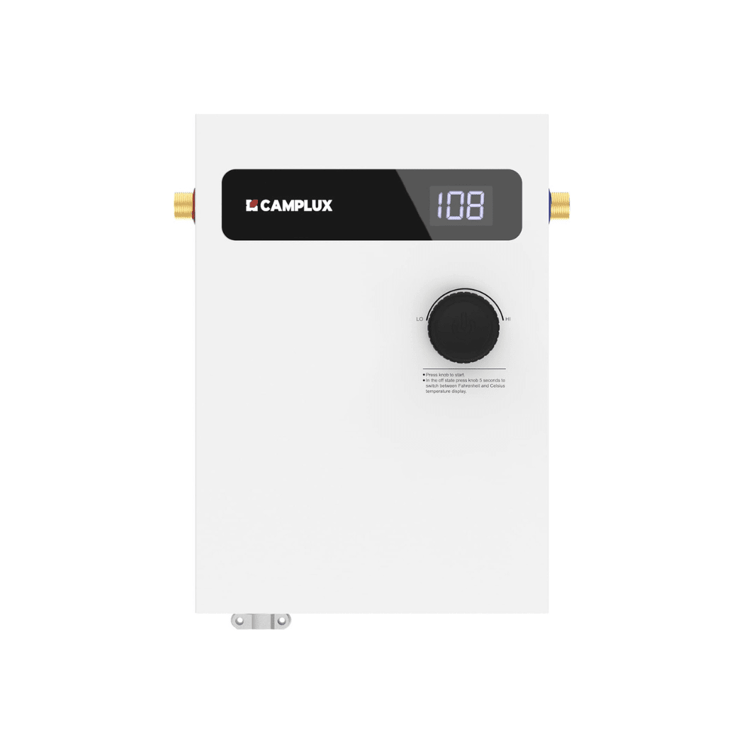 Camplux On Demand Electric Tankless Water Heater 11kW | White - Xtrusion Overland