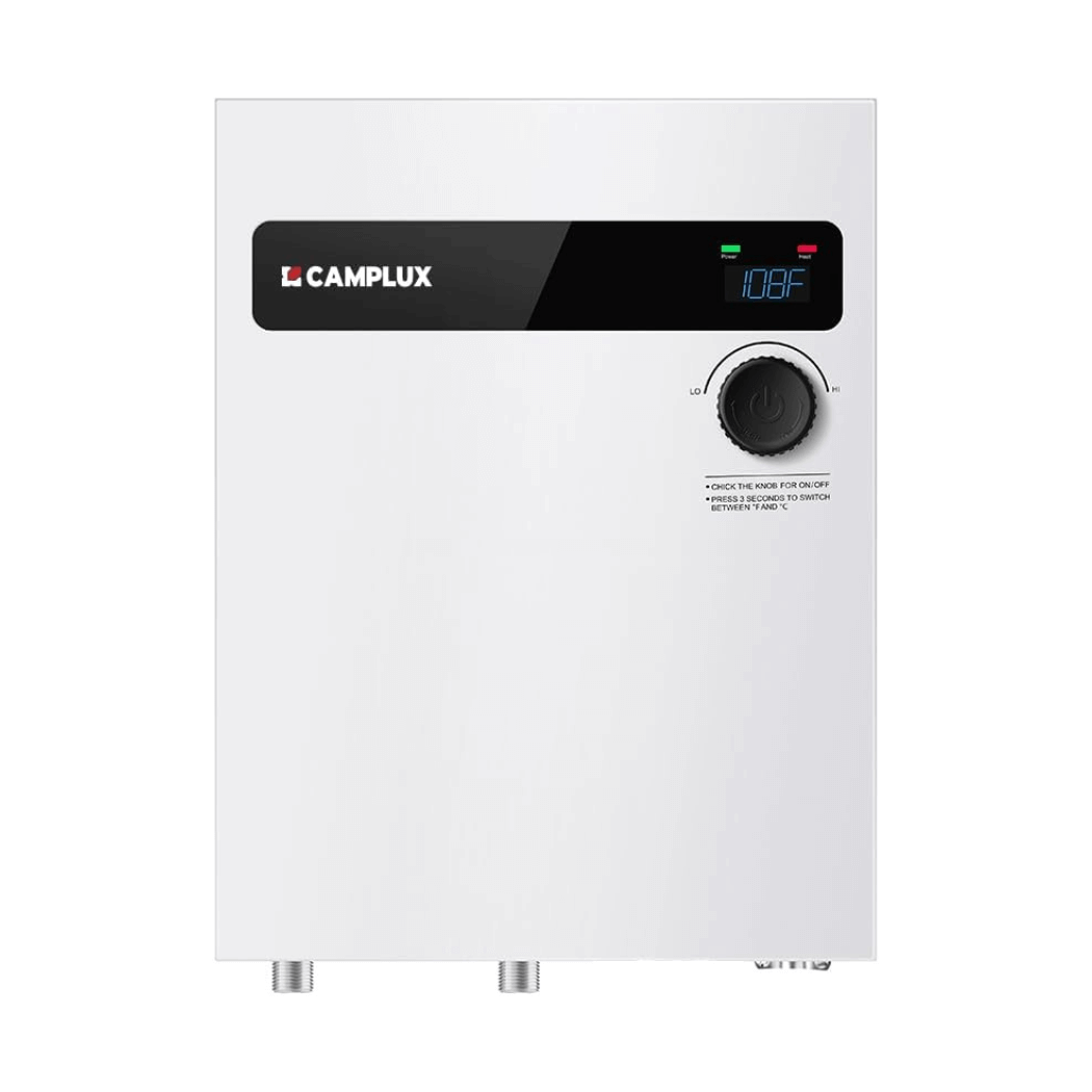 Camplux On Demand Electric Tankless Water Heater 18kW | White - Xtrusion Overland
