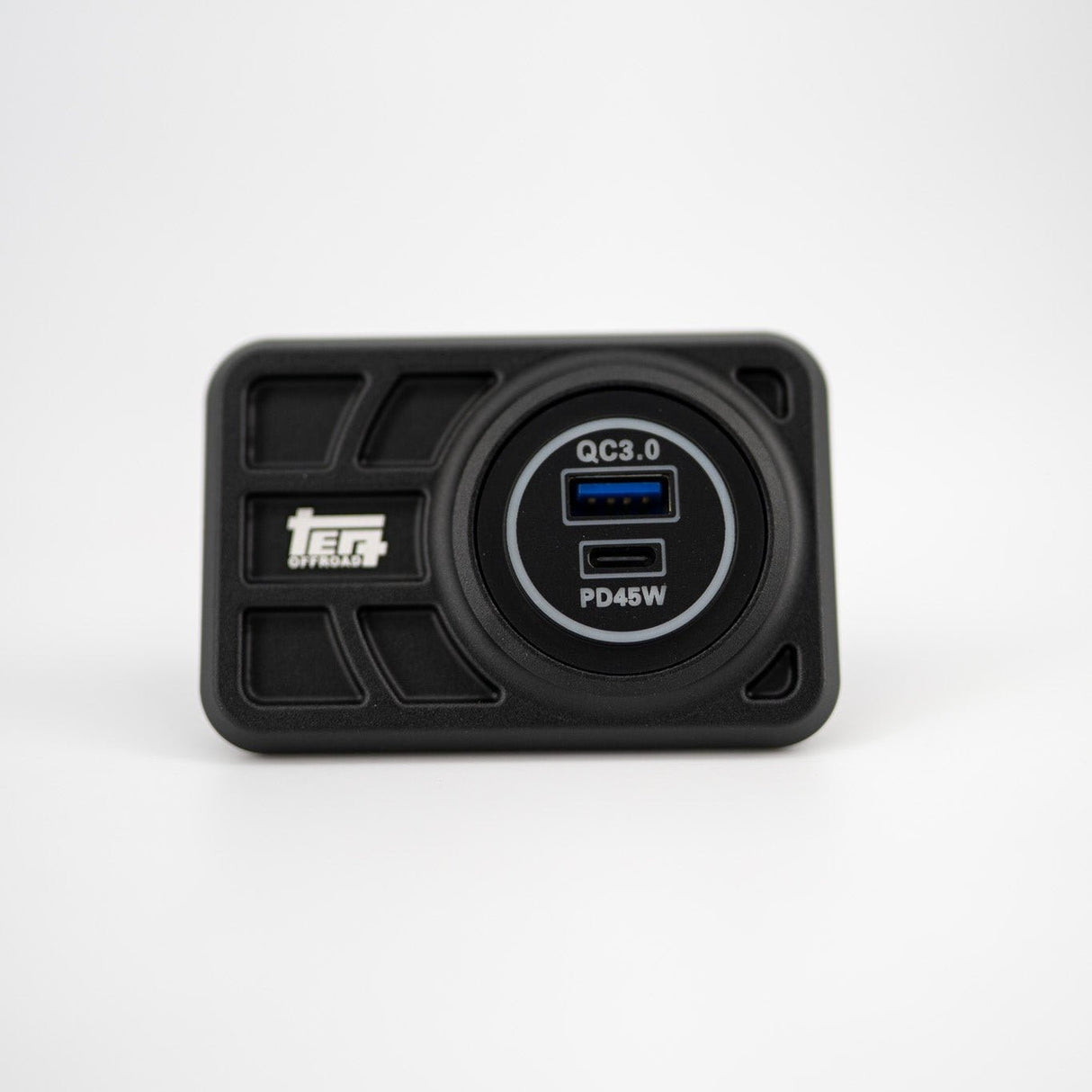 Center Console USB 12V Power Panel | Billet Aluminum | Replaces Ashtray | 1996 - 2002 4Runner - Xtrusion Overland