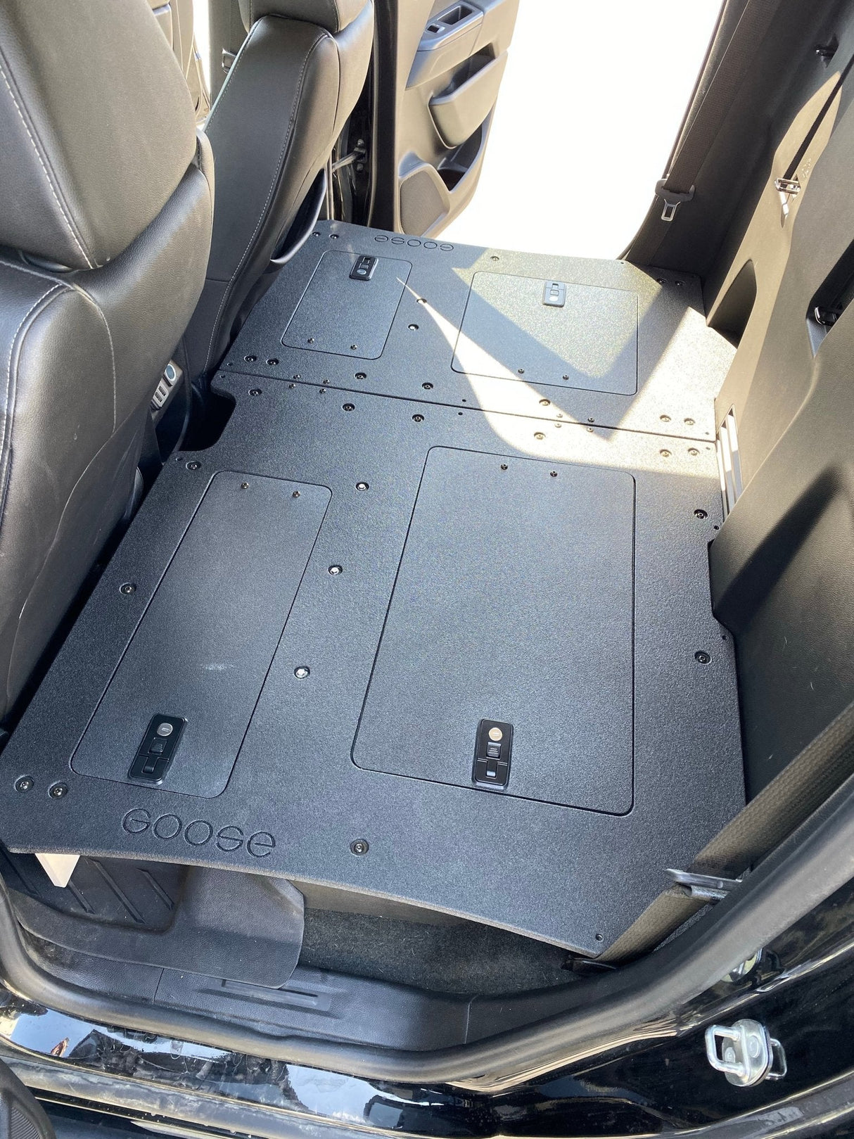 Chevy Colorado 2015 - 2022 2nd Gen. Crew Cab - Second Row Seat Delete Plate System - Xtrusion Overland