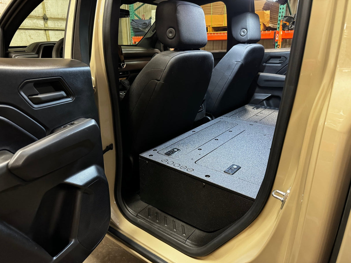 Chevy Colorado - GMC Canyon - 2023 - Present - 3rd Gen - Explore Series - Second Row - Seat Delete - 100% - Xtrusion Overland