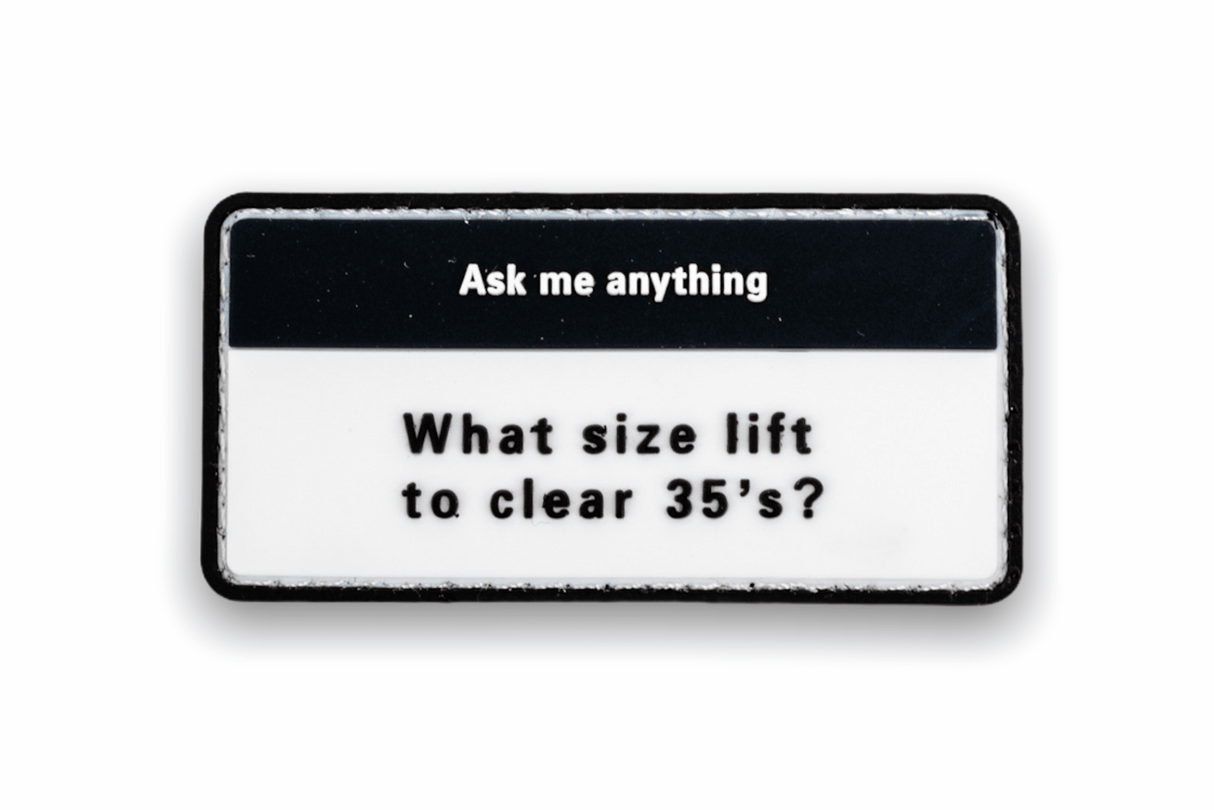 "Clear 35s" Patch - Xtrusion Overland