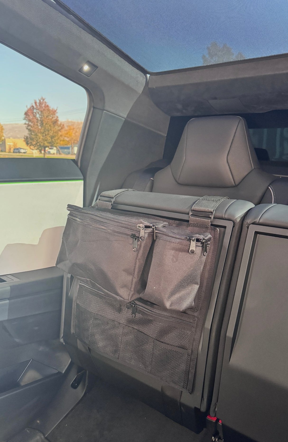 Cyber Truck Backseat Storage Solutions - Xtrusion Overland
