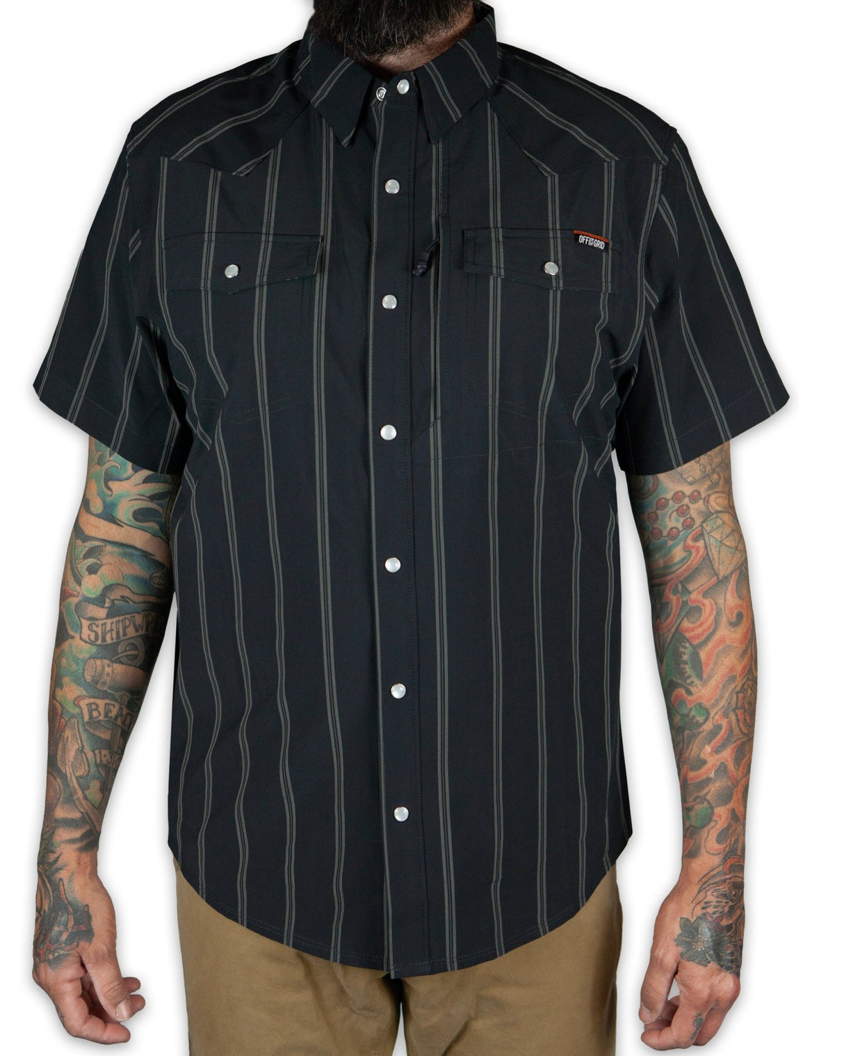 Daryll SS Shirt - Vintage Black - Xtrusion Overland