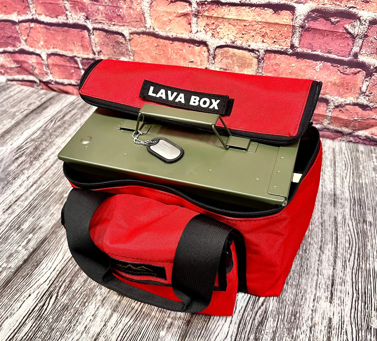 Deluxe Lava Box - FIRECAN PORTABLE FIRE PIT Carry Bag - IGNIK - Xtrusion Overland