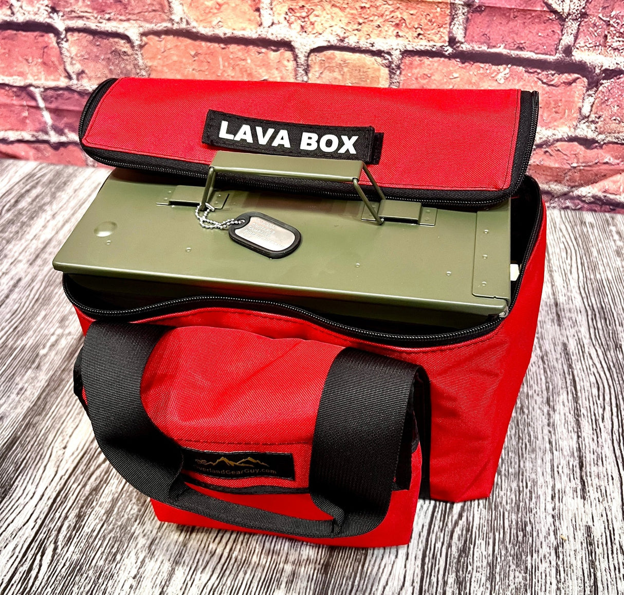 Deluxe Lava Box - FIRECAN PORTABLE FIRE PIT Carry Bag - IGNIK - Xtrusion Overland